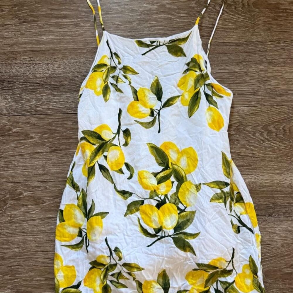 Lemon Sun Dress